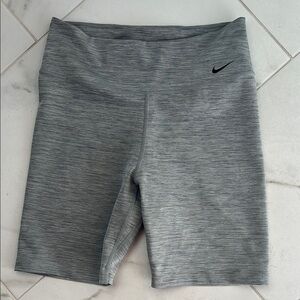 Nike One Women's Gray Biker Shorts